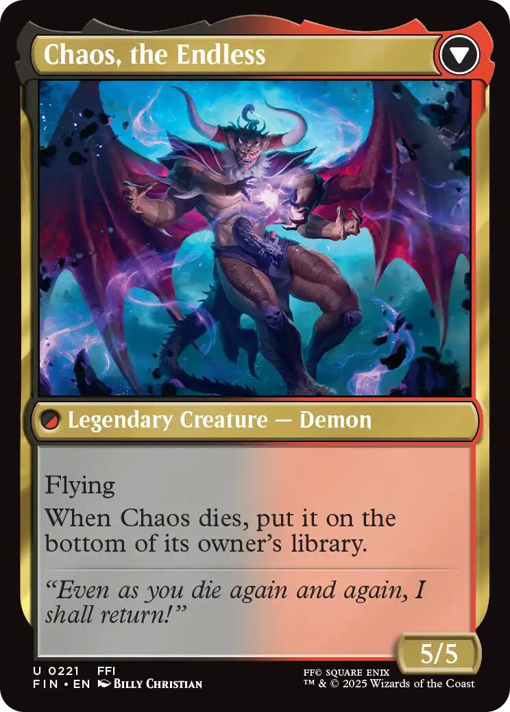 Garland, Knight of Cornelia // Chaos, the Endless [FINAL FANTASY] - The Mythic Store | 24h Order Processing