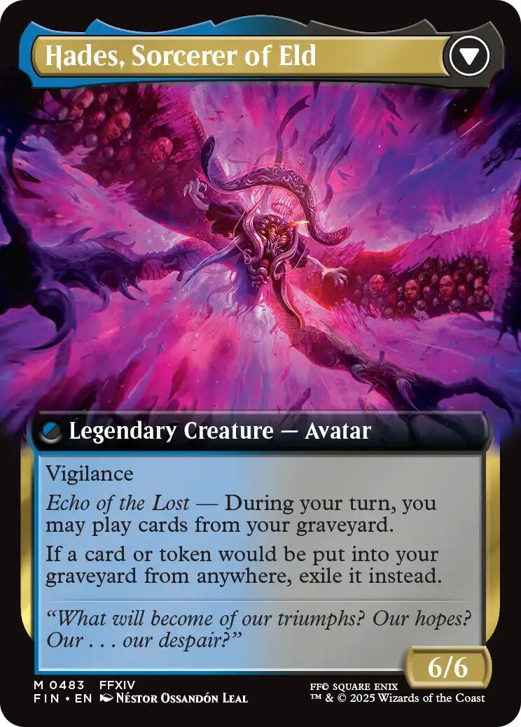 Emet-Selch, Unsundered // Hades, Sorcerer of Eld (Extended Art) [FINAL FANTASY] - The Mythic Store | 24h Order Processing