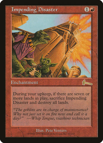 Impending Disaster [Urza's Legacy] - The Mythic Store | 24h Order Processing