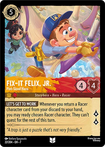 Fix-It Felix, Jr. - Pint-Sized Hero (22/204) [Archazia's Island] - The Mythic Store | 24h Order Processing