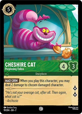 Cheshire Cat - Perplexing Feline (91/204) [Archazia's Island] - The Mythic Store | 24h Order Processing