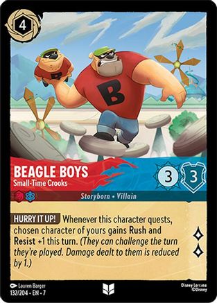 Beagle Boys - Small-Time Crooks (132/204) [Archazia's Island] - The Mythic Store | 24h Order Processing