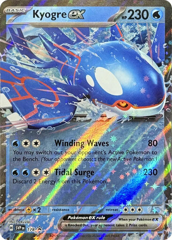 Kyogre ex (178) [Scarlet & Violet: Black Star Promos] - The Mythic Store | 24h Order Processing