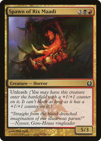 Spawn of Rix Maadi [Return to Ravnica] - The Mythic Store | 24h Order Processing