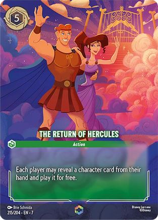 The Return of Hercules (Enchanted) (215/204) [Archazia's Island] - The Mythic Store | 24h Order Processing