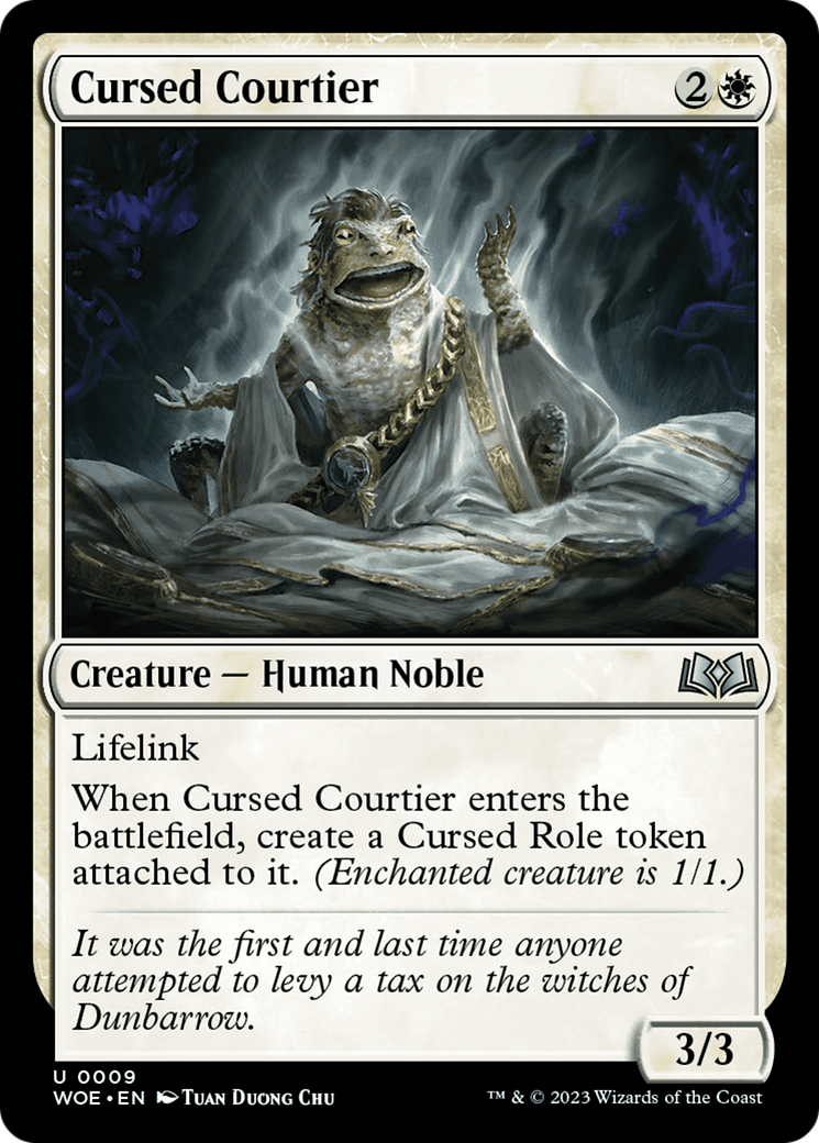 Cursed Courtier [Wilds of Eldraine] - The Mythic Store | 24h Order Processing