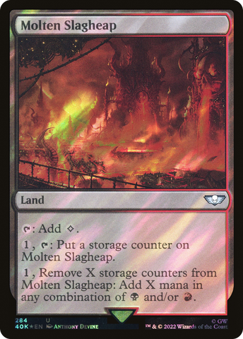 Molten Slagheap (Surge Foil) [Warhammer 40,000] - The Mythic Store | 24h Order Processing