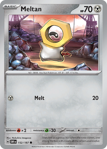 Meltan (152/197) [Scarlet & Violet: Obsidian Flames] - The Mythic Store | 24h Order Processing