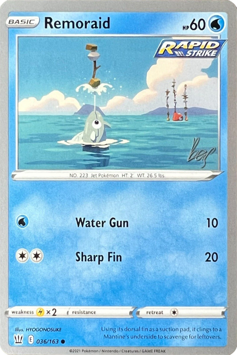 Remoraid (036/163) (Cheryl Again - Sebastian Lashmet) [World Championships 2022] - The Mythic Store | 24h Order Processing