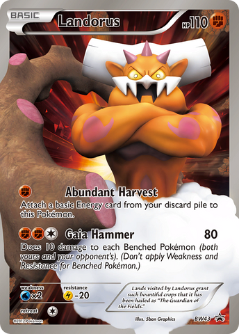Landorus (BW43) [Black & White: Black Star Promos] - The Mythic Store | 24h Order Processing
