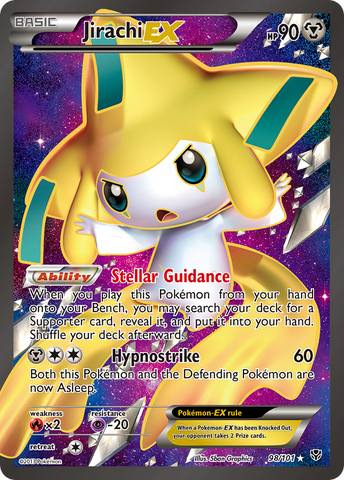 Jirachi EX (98/101) [Black & White: Plasma Blast] - The Mythic Store | 24h Order Processing