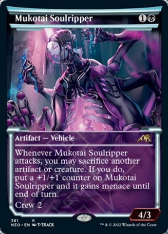 Mukotai Soulripper (Showcase Soft Glow) [Kamigawa: Neon Dynasty] - The Mythic Store | 24h Order Processing