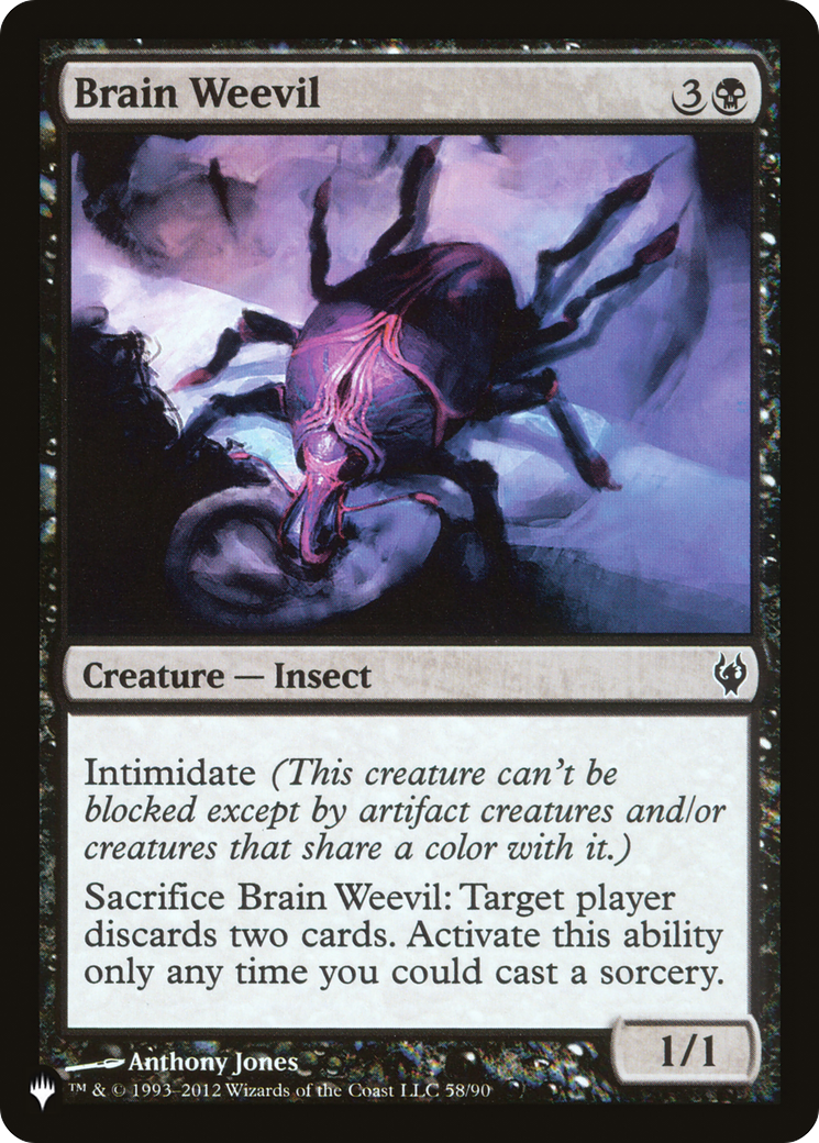 Brain Weevil [The List] - The Mythic Store | 24h Order Processing