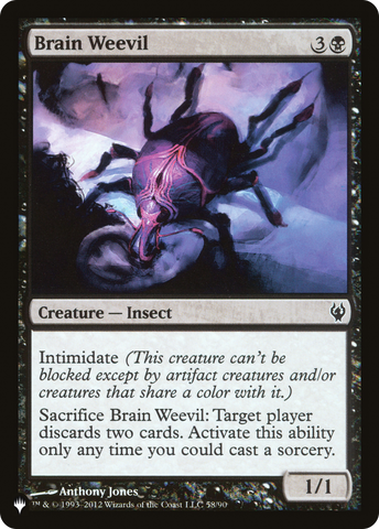 Brain Weevil [The List] - The Mythic Store | 24h Order Processing