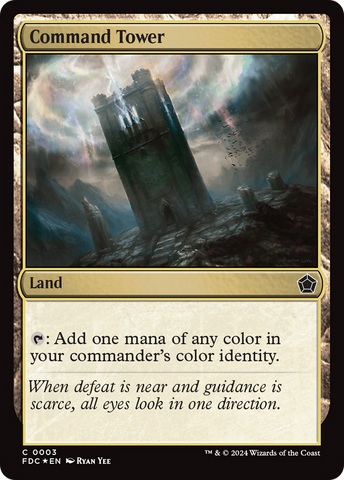 Command Tower [Foundations] - The Mythic Store | 24h Order Processing