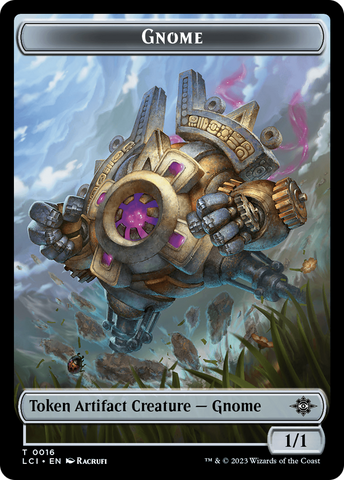 Gnome // Vampire Demon Double-Sided Token [The Lost Caverns of Ixalan Tokens] - The Mythic Store | 24h Order Processing