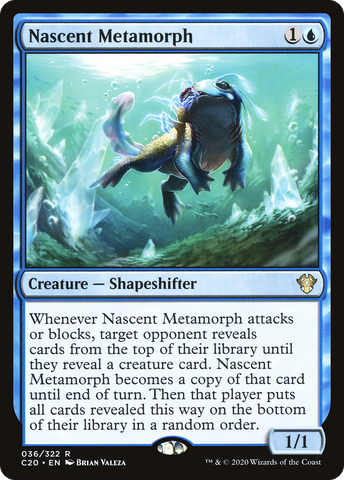 Nascent Metamorph [Commander 2020] - The Mythic Store | 24h Order Processing
