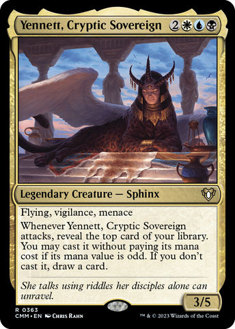 Yennett, Cryptic Sovereign [Commander Masters] - The Mythic Store | 24h Order Processing