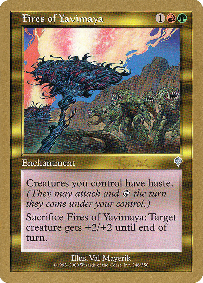 Fires of Yavimaya (Jan Tomcani) [World Championship Decks 2001] - The Mythic Store | 24h Order Processing