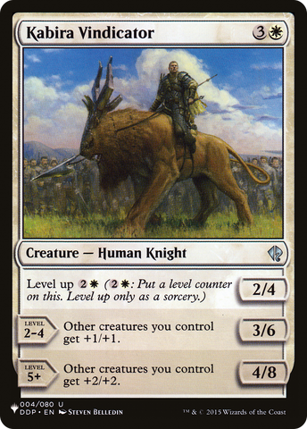Kabira Vindicator [The List] - The Mythic Store | 24h Order Processing
