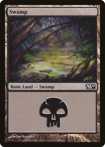 Swamp (240) [Magic 2010] - The Mythic Store | 24h Order Processing