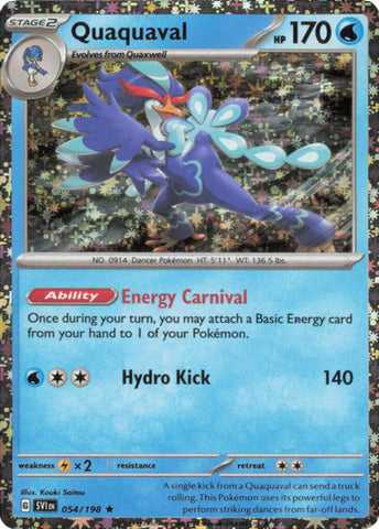 Quaquaval (054/198) (Sparkle Holo) [Miscellaneous Cards] - The Mythic Store | 24h Order Processing