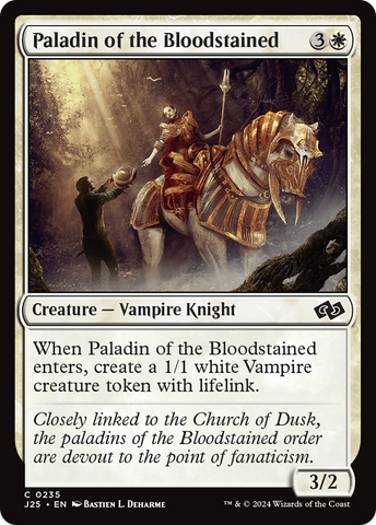 Paladin of the Bloodstained [Foundations Jumpstart] - The Mythic Store | 24h Order Processing