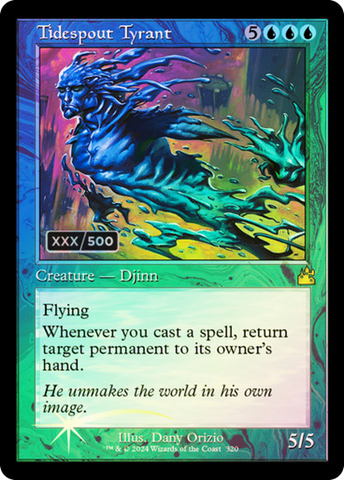 Tidespout Tyrant (Retro) (Serialized) [Ravnica Remastered] - The Mythic Store | 24h Order Processing