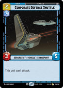 Corporate Defense Shuttle (059/262) (059/262) [Jump to Lightspeed] - The Mythic Store | 24h Order Processing