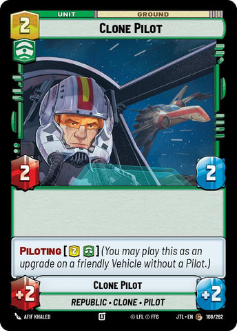 Clone Pilot (108/262) (108/262) [Jump to Lightspeed] - The Mythic Store | 24h Order Processing