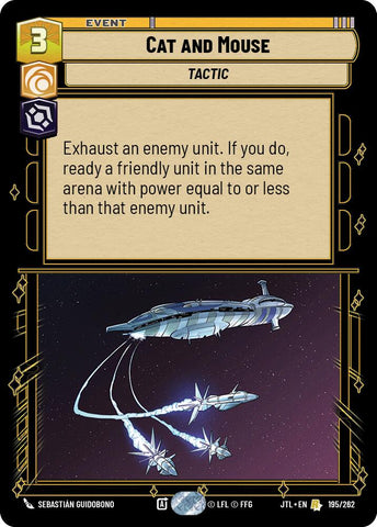 Cat and Mouse (195/262) (195/262) [Jump to Lightspeed] - The Mythic Store | 24h Order Processing