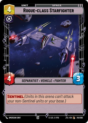 Rogue-class Starfighter (241/262) (241/262) [Jump to Lightspeed] - The Mythic Store | 24h Order Processing