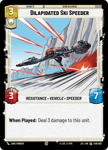 Dilapidated Ski Speeder (248/262) (248/262) [Jump to Lightspeed] - The Mythic Store | 24h Order Processing