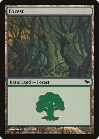 Forest (301) [Shadowmoor] - The Mythic Store | 24h Order Processing
