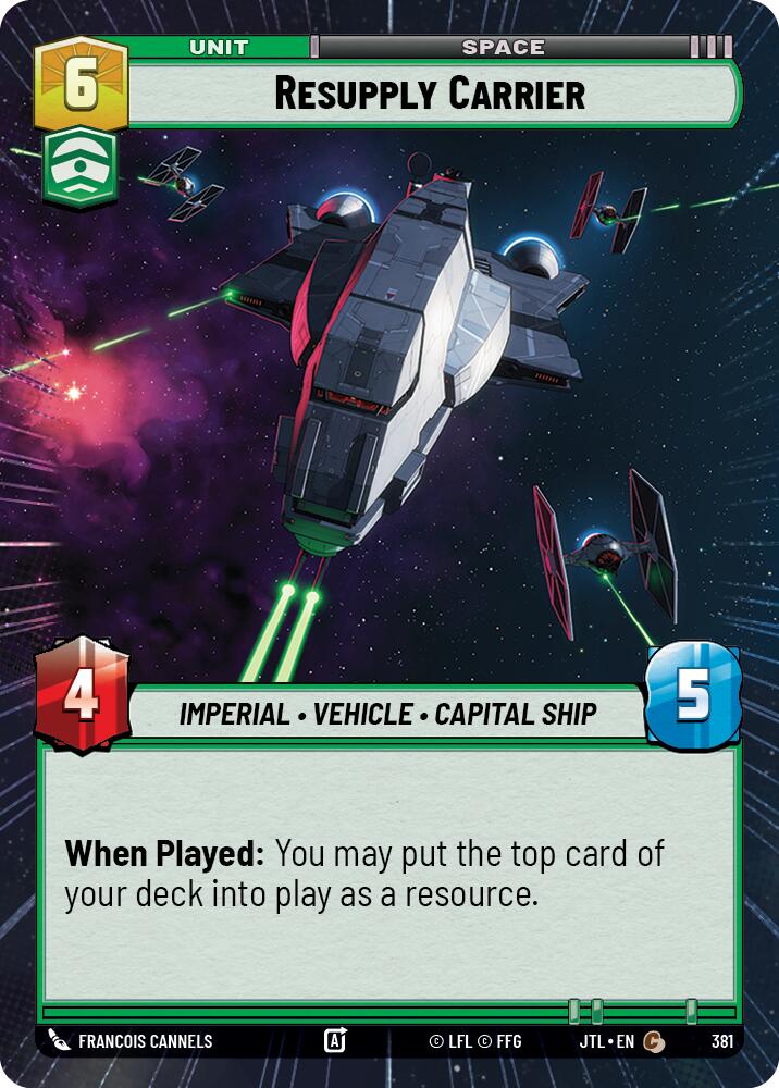 Resupply Carrier (381) (Hyperspace) (381) [Jump to Lightspeed] - The Mythic Store | 24h Order Processing