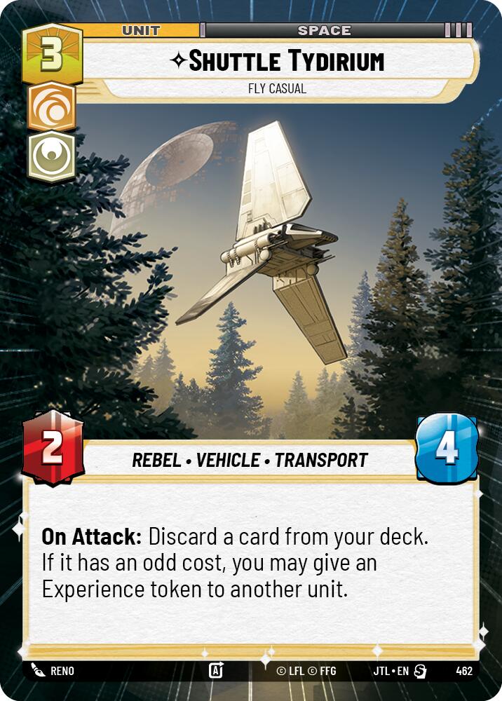 Shuttle Tydirium - Fly Casual (462) (Hyperspace) (462) [Jump to Lightspeed] - The Mythic Store | 24h Order Processing