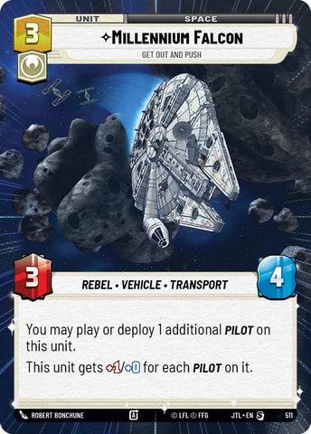 Millennium Falcon - Get Out And Push (511) (Hyperspace) (511) [Jump to Lightspeed] - The Mythic Store | 24h Order Processing