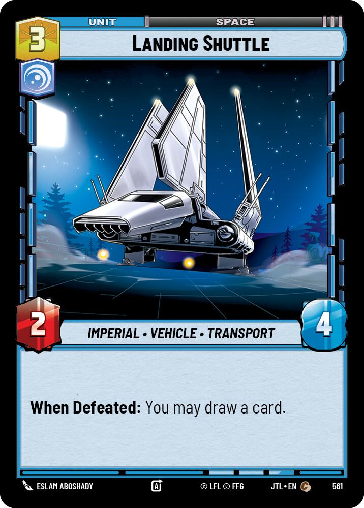 Landing Shuttle (561) (561) [Jump to Lightspeed] - The Mythic Store | 24h Order Processing