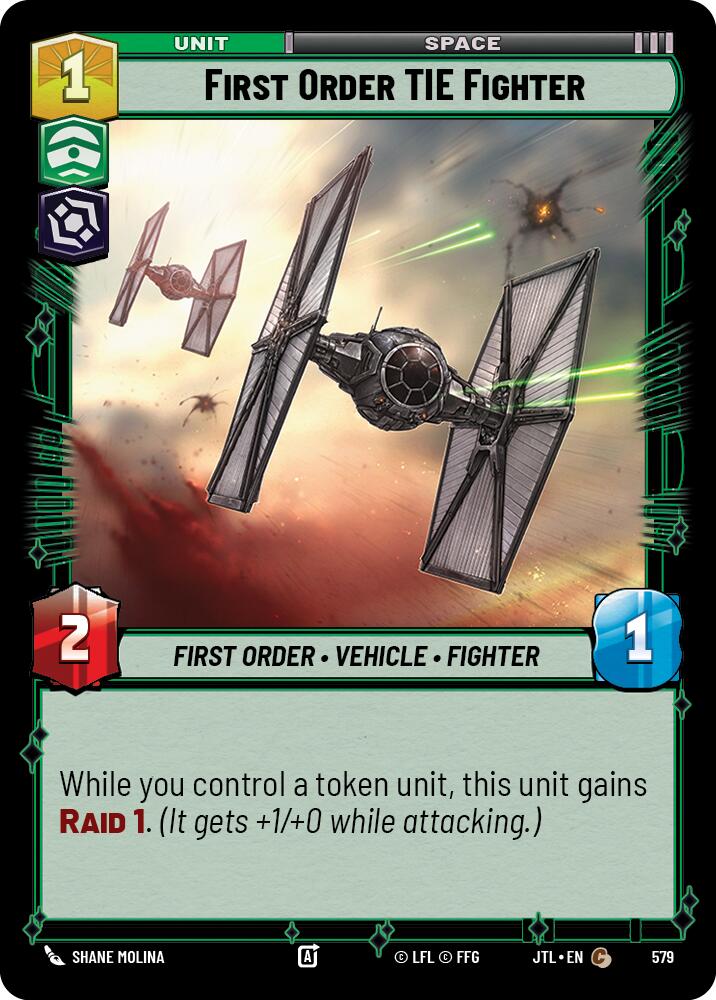 First Order TIE Fighter (579) (579) [Jump to Lightspeed] - The Mythic Store | 24h Order Processing