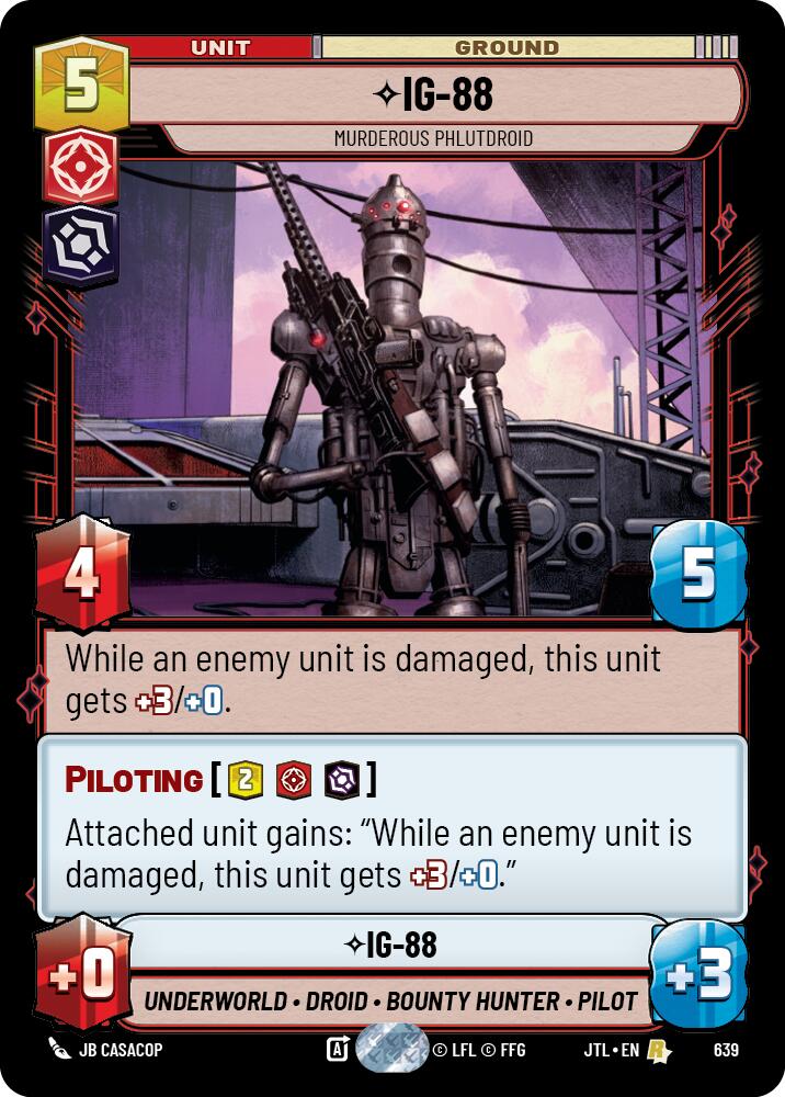 IG-88 - Murderous Phlutdroid (639) (639) [Jump to Lightspeed] - The Mythic Store | 24h Order Processing