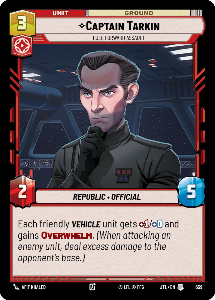 Captain Tarkin - Full Forward Assault (659) (659) [Jump to Lightspeed] - The Mythic Store | 24h Order Processing