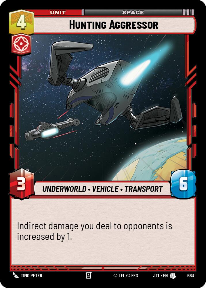 Hunting Aggressor (663) (663) [Jump to Lightspeed] - The Mythic Store | 24h Order Processing