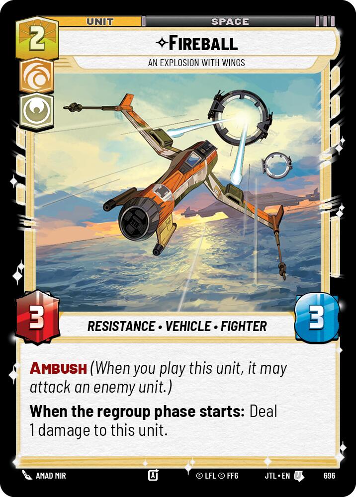 Fireball - An Explosion With Wings (696) (696) [Jump to Lightspeed] - The Mythic Store | 24h Order Processing