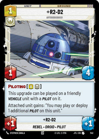 R2-D2 - Artooooooooo! (743) (743) [Jump to Lightspeed] - The Mythic Store | 24h Order Processing