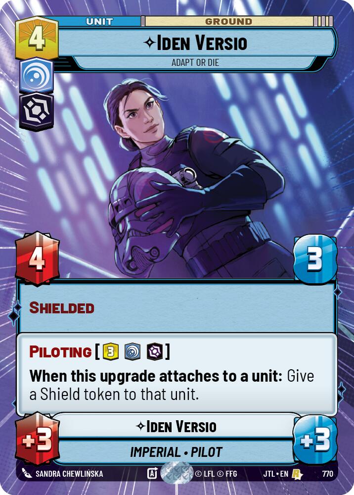 Iden Versio - Adapt or Die (770) (Hyperspace Foil) (770) [Jump to Lightspeed] - The Mythic Store | 24h Order Processing