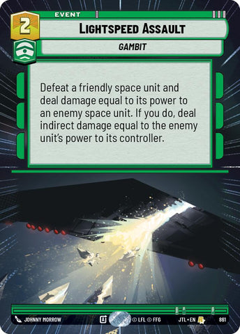 Lightspeed Assault (861) (Hyperspace Foil) (861) [Jump to Lightspeed] - The Mythic Store | 24h Order Processing