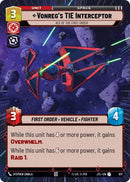 Vonreg's TIE Interceptor - Ace of the First Order (871) (Hyperspace Foil) (871) [Jump to Lightspeed] - The Mythic Store | 24h Order Processing