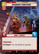 Insurgent Saboteurs (902) (Hyperspace Foil) (902) [Jump to Lightspeed] - The Mythic Store | 24h Order Processing