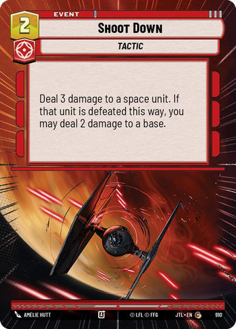 Shoot Down (910) (Hyperspace Foil) (910) [Jump to Lightspeed] - The Mythic Store | 24h Order Processing