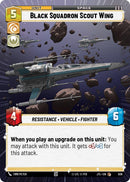 Black Squadron Scout Wing (936) (Hyperspace Foil) (936) [Jump to Lightspeed] - The Mythic Store | 24h Order Processing